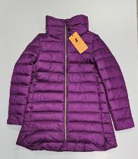 SAVE THE DUCK Piumino lungo donna animal free mod. Lydia VIOLA