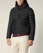 SAVE THE DUCK Piumino uomo animal free mod. Devon NERO