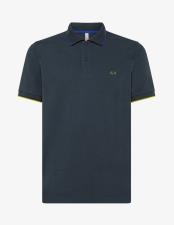 SUN 68 POLO UOMO SMALL STRIPE ON COLOR EL INCHIOSTO