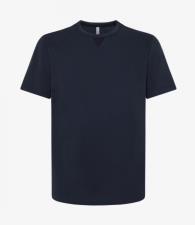 SUN 68 T SHIRT UOMO COLD DYE EL NAVY BLUE