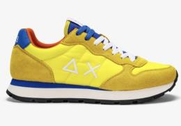 SUN68 SNEAKERS UOMO TOM SOLID NYLON GIALLO