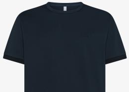 SUN68 T-SHIRT MAN JERSEY MERCERIZED S-S NAVY BLUE