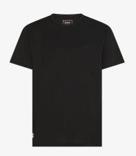 SUN68 T-shirt uomo in piquet stretch nero