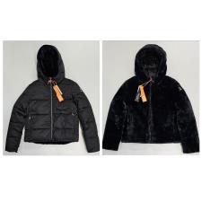 SUNS BOARDS GIUBBINO DONNA  METALIA BIFUR DOUBLE FACE NERO
