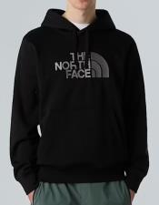 THE NORTH FACE Felpa con cappuccio Drew Peak da uomo nera