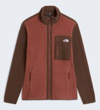 THE NORTH FACE Giacca in pile Yumiori con cerniera integrale da uomo Copper Silt-Smokey Brown