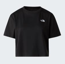 THE NORTH FACE T-shirt Evolution Simple Dome Cropped Relaxed da donna BLACK