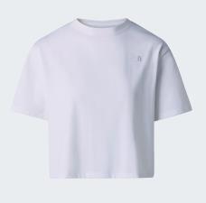 THE NORTH FACE T-shirt Evolution Simple Dome Cropped Relaxed da donna WHITE