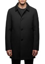 UPTOBE APUS Trench imbottitura fissa NERO