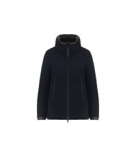 UPTOBE GIACCA DONNA CORTA GLOW BLU PROFONDO