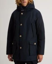 WOOLRICH Arctic Parka UOMO in Ramar Cloth MELTON BLUE